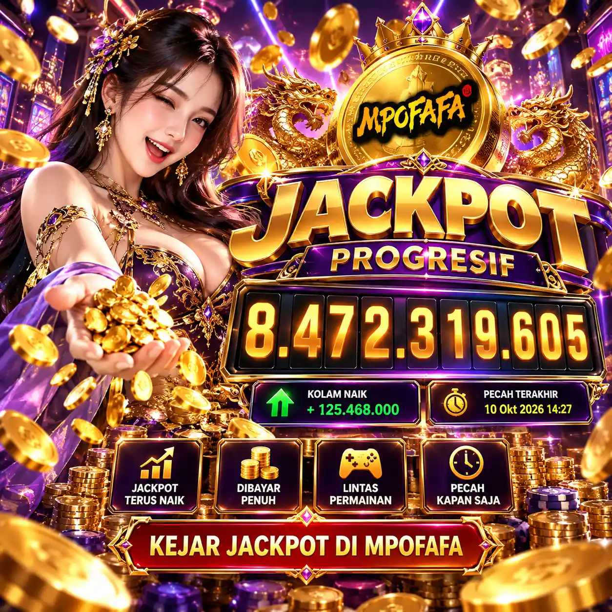 MPOFAFA Jackpot Jackpot Progresif